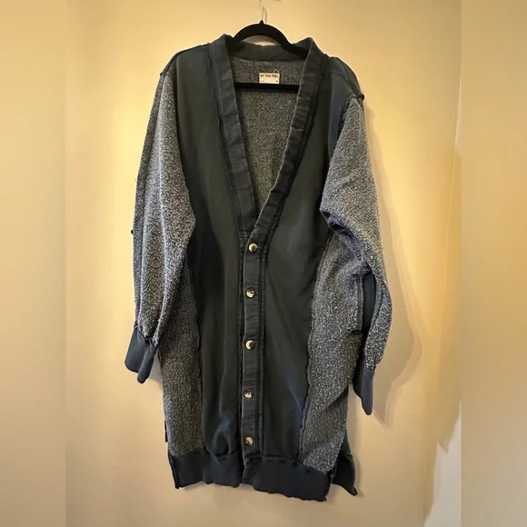 Free People We The Free Dreamy Blue Cardi - Picture 5 of 9